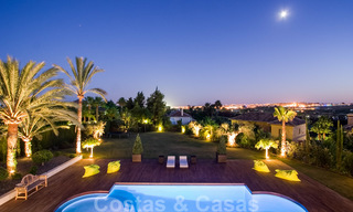 Impresionante villa de lujo contemporáneo con apartamento de invitados en venta en el Valle del Golf de Nueva Andalucía, Marbella 22608 