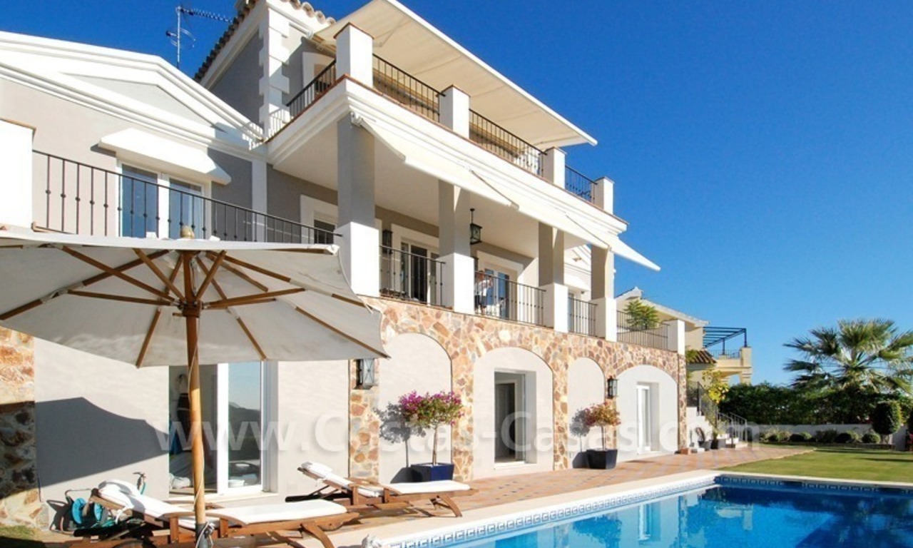 Acogedora villa de estilo mediterráneo para comprar en la zona de Marbella – Benahavis 1