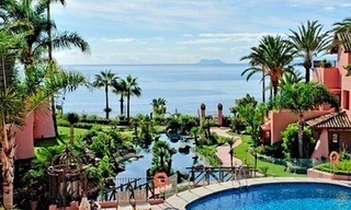Ganga apartamento ático de lujo a la venta, complejo exclusive, primera línea de playa, La Milla de Oro, Marbella - Estepona 12