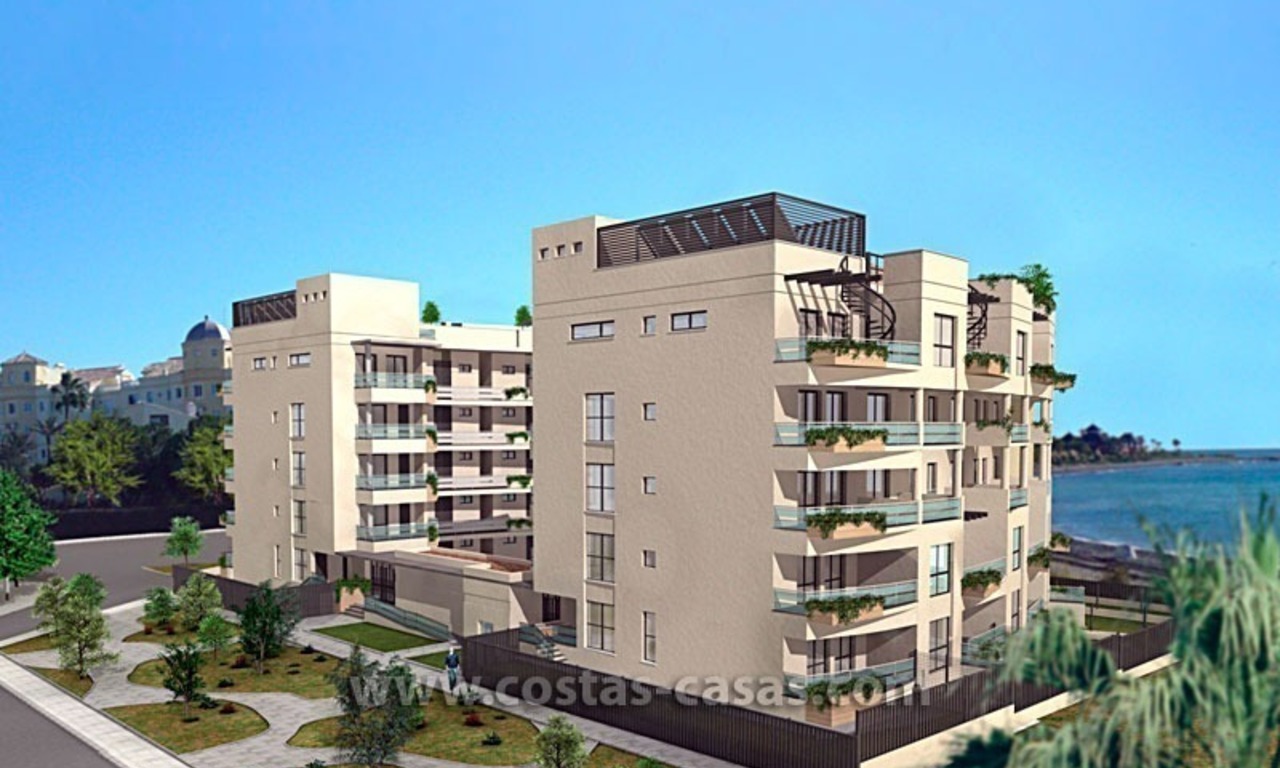 En venta: Nuevos apartamentos junto a la playa en la Nueva Milla de Oro, Marbella - Estepona 1