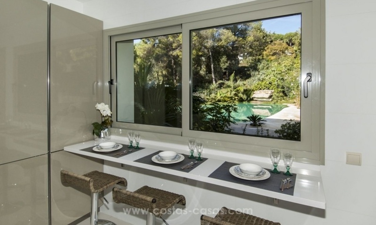Nueva villa contemporánea de lujo de primera línea de golf en venta, este de Marbella 25