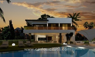 Nuevas villas de lujo modernas a la venta en la Milla de Oro, Marbella 3