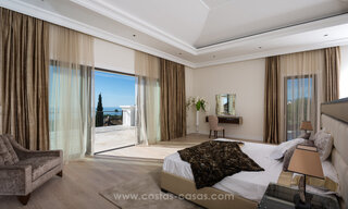 Magistral villa de lujo con vistas panorámicas al mar en Sierra Blanca, en la Milla de Oro de Marbella 41547 