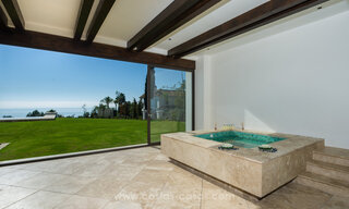 Magistral villa de lujo con vistas panorámicas al mar en Sierra Blanca, en la Milla de Oro de Marbella 41549 