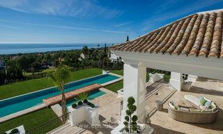 Magistral villa de lujo con vistas panorámicas al mar en Sierra Blanca, en la Milla de Oro de Marbella 41554 