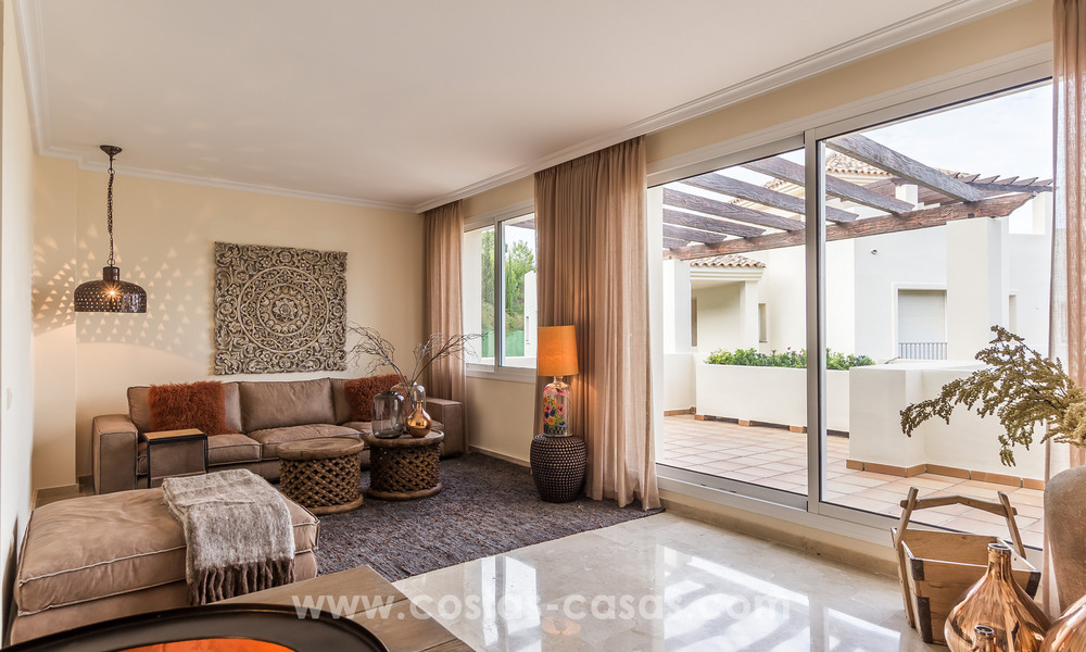 Nuevos apartamentos de lujo de estilo andaluz en venta en Marbella 21576