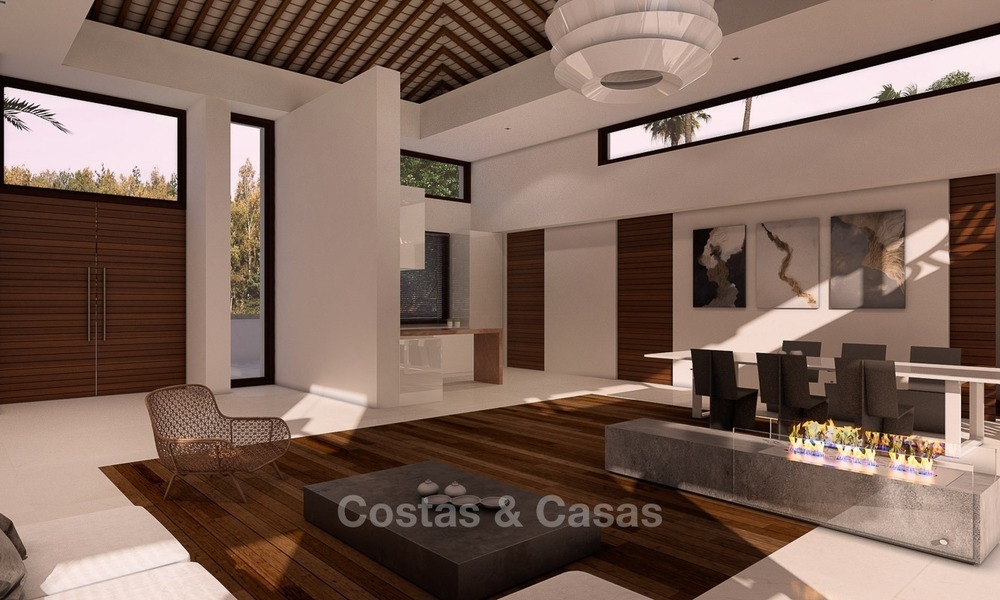 Villa nueva y moderna con vistas al mar en venta en La Nueva Milla de Oro, Estepona - Marbella 2047