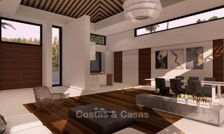 Villa nueva y moderna con vistas al mar en venta en La Nueva Milla de Oro, Estepona - Marbella 2047 