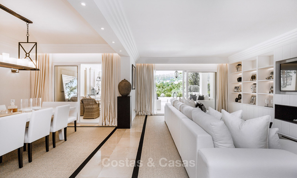 Primera línea de golf, moderno apartamento de lujo reformado en venta en Nueva Andalucia - Marbella 2913