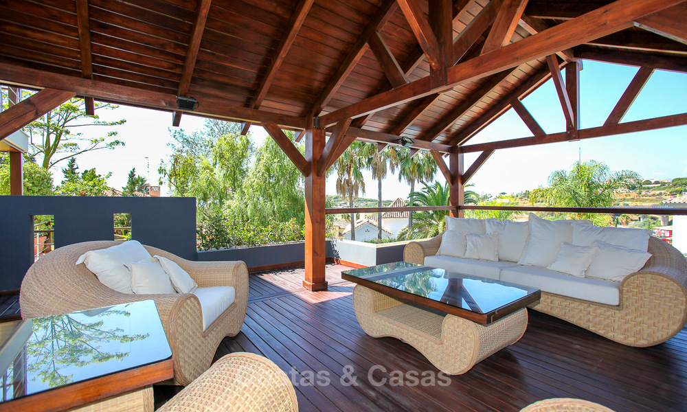 Villa de lujo de diseño contemporáneo en venta en Nueva Andalucía, Marbella 3739
