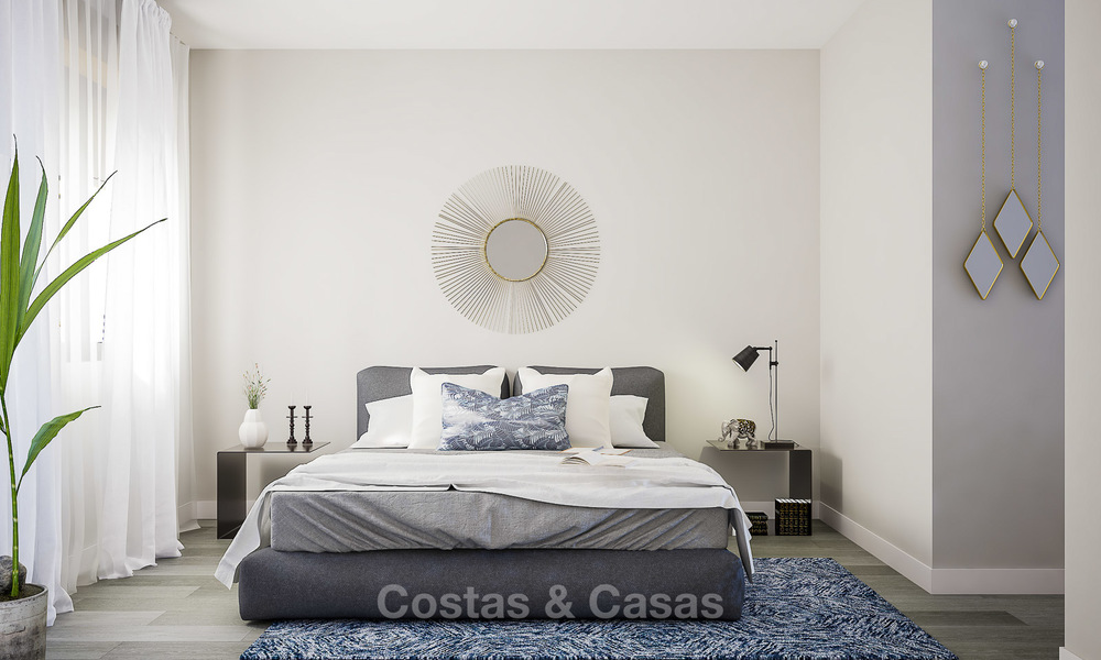 Apartamentos modernos de nueva construcción en venta en una nueva urbanización contemporánea - Mijas - Costa del Sol 4210
