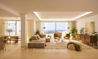 Impresionantes apartamentos de lujo en venta en un exclusivo complejo en Nueva Andalucia - Marbella con vistas al golf y mar 4315 