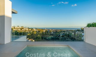 Exclusivos apartamentos de lujo en venta, de diseño contemporáneo y con vistas al mar, en Benahavis - Marbella 35237 