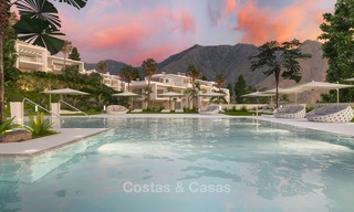 Lujosos y modernos apartamentos en venta, en un exclusivo complejo con laguna privada, Casares, Costa del Sol 5916 