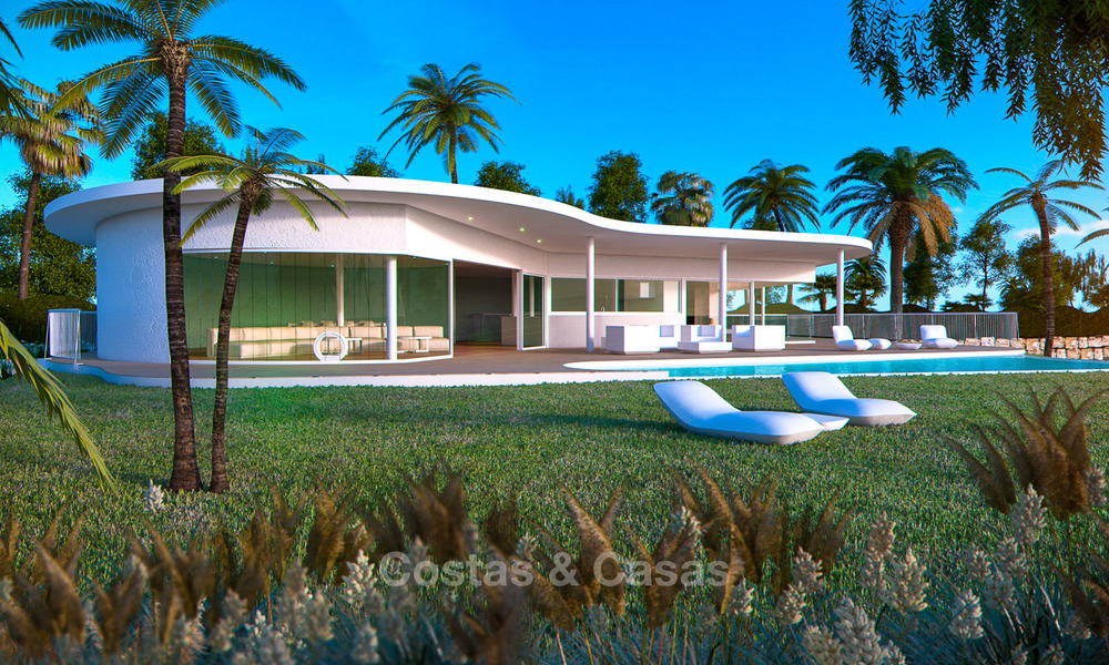 Villa única y exclusiva en venta, con vistas panorámicas al mar, en Benalmádena - Costa del Sol 6096
