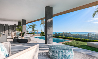 Nuevos apartamentos modernos pasivos en un resort boutique de 5 estrellas en venta en Marbella con impresionantes vistas al mar 51387 