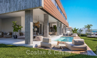 Nuevos apartamentos modernos pasivos en un resort boutique de 5 estrellas en venta en Marbella con impresionantes vistas al mar 51399 