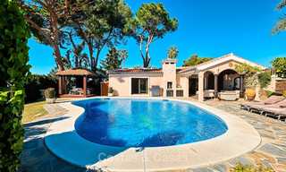 Acogedora villa de estilo tradicional con vistas al mar en venta, lista para ser habitada - Elviria, Este de Marbella 8806 