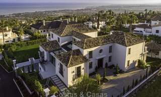 Exquisita y moderna villa de lujo con espectaculares vistas al mar en venta en Sierra Blanca - Milla de Oro - Marbella 12581 