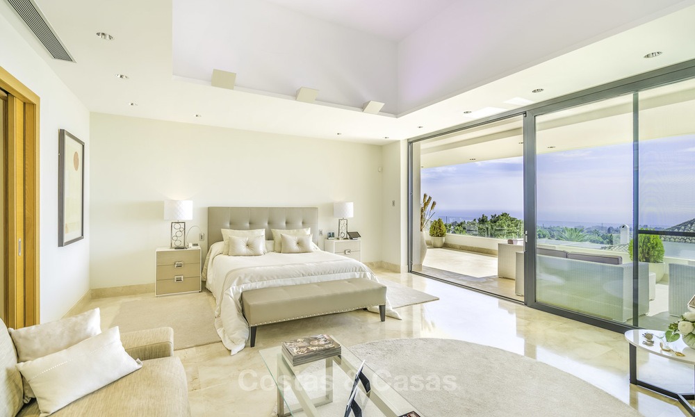 Impresionante ático dúplex de 5 dormitorios con vistas panorámicas al mar en venta en Sierra Blanca, en la Milla de Oro - Marbella. 14275