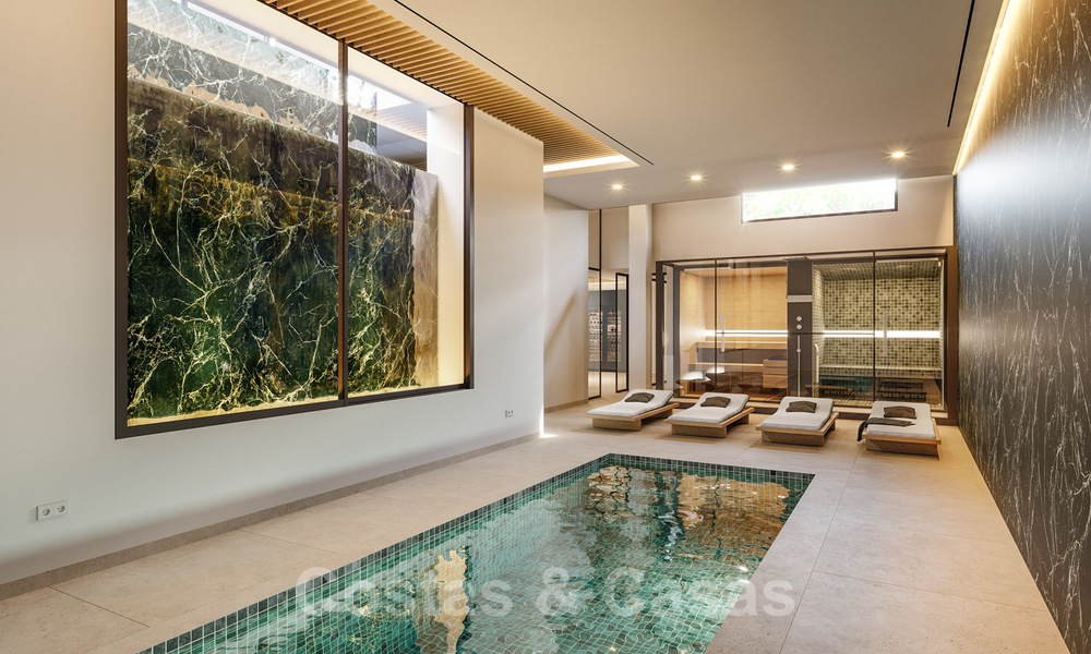 Se venden nuevas villas de lujo contemporáneas estilo mansión, a poca distancia de Puerto Banús - Marbella 29472
