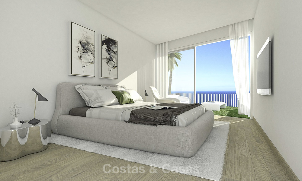 Se venden villas de lujo con mucho estilo y vistas panorámicas al mar, Benalmádena, Costa del Sol 16717