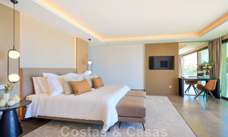 Una obra maestra única, villa de lujo moderna con impresionantes vistas al mar a la venta, en primera línea de golf en un resort de primera clase, Benahavis - Marbella 36670 