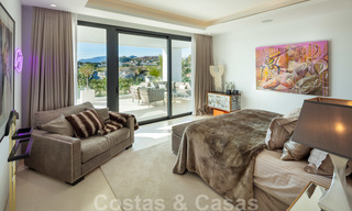 Elegante villa de lujo contemporáneo con vistas al mar en venta en la codiciada Nueva Andalucía, Marbella 20887 