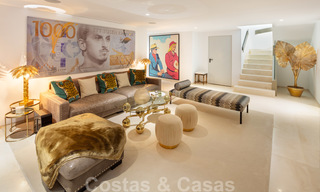 Elegante villa de lujo contemporáneo con vistas al mar en venta en la codiciada Nueva Andalucía, Marbella 20900 