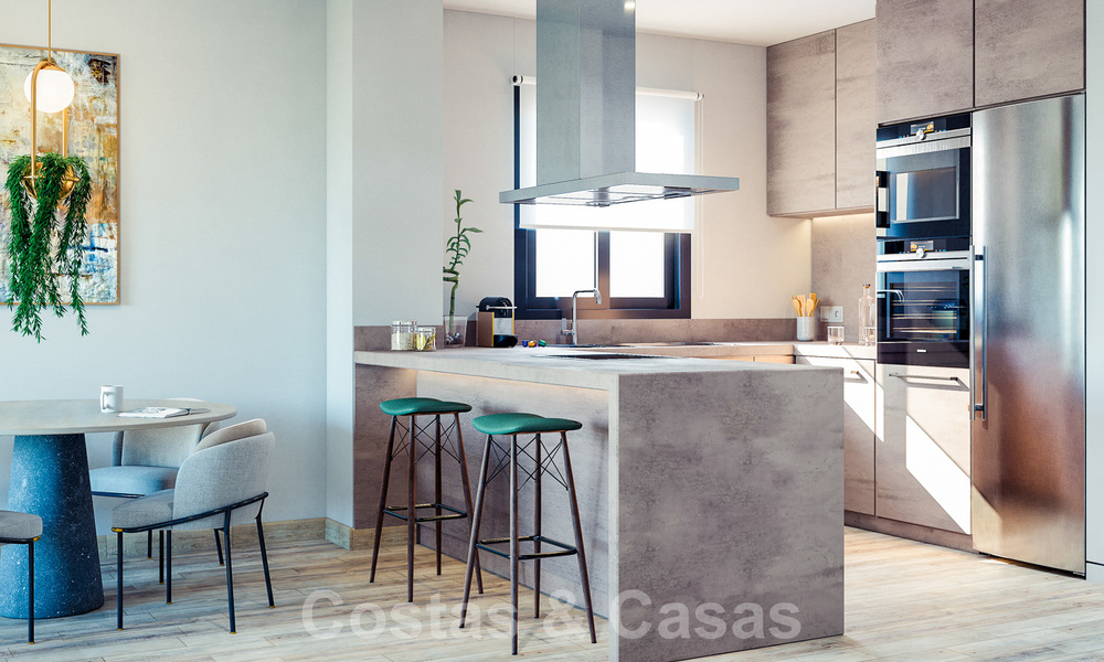 Apartamentos de lujo en venta en una nueva e innovadora urbanización en el centro de Málaga 24497