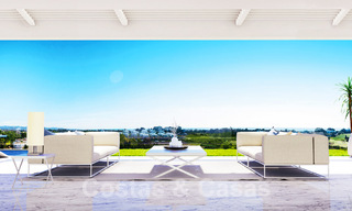 Amplio y moderno apartamento de lujo en venta con piscina privada en una residencia segura en Benahavis - Marbella 29036 
