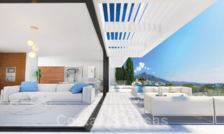 Amplio y moderno apartamento de lujo en venta con piscina privada en una residencia segura en Benahavis - Marbella 29038 
