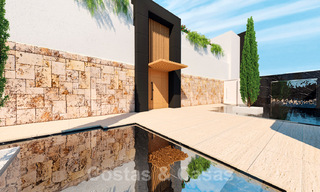 Amplio y moderno apartamento de lujo en venta con piscina privada en una residencia segura en Benahavis - Marbella 29040 