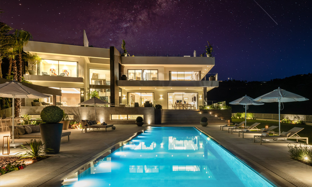 Villa de lujo de nueva construcción en venta con vistas al mar en el exclusivo La Zagaleta Golf Resort, Benahavis - Marbella 40195