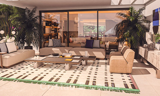 Dunique - Marbella, una nueva promoción. Innovadores apartamentos y villas de lujo en venta en una urbanización en primera línea de playa 37859 