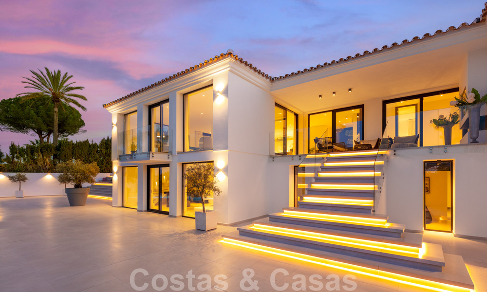 Elegante villa de lujo en venta en el centro del Valle del Golf en Nueva Andalucía, Marbella 38229