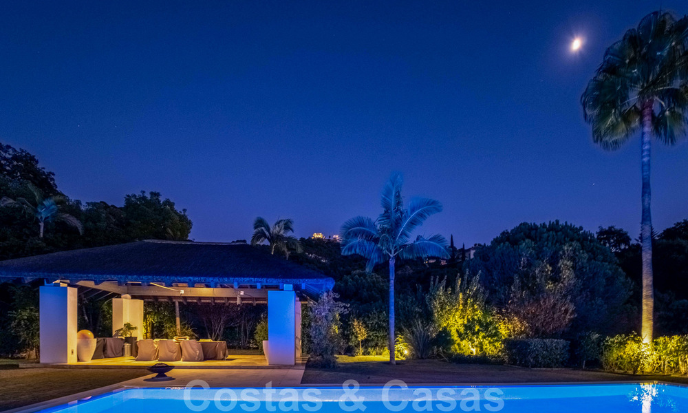 Villa lujosa y contemporánea en venta de primera línea de golf con impresionantes vistas en el exclusivo complejo La Zagaleta, Benahavis - Marbella 38681