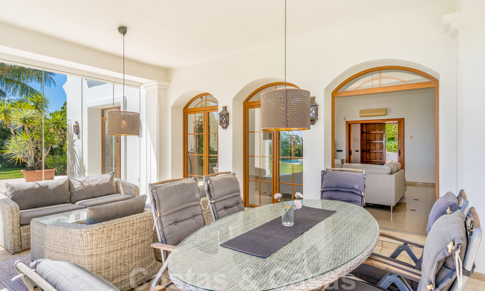 Elegante villa de lujo en venta en una gran parcela en Mijas, Costa del Sol 38978