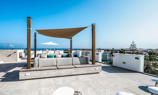 Impresionante, moderna, villa de lujo en venta con vistas panorámicas al mar en Nueva Andalucía, Marbella, a poca distancia de Puerto Banús 39219 
