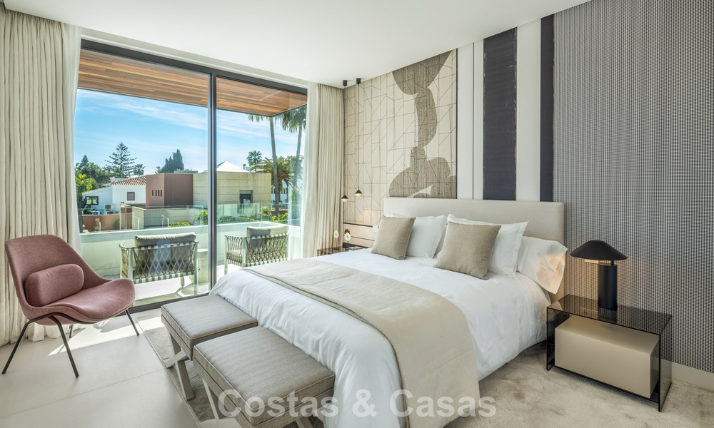 Fantástica villa de nueva construcción, sobre plano, en venta, en una zona de playa de San Pedro - Marbella 66375