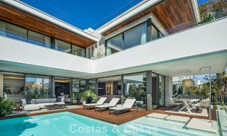 Fantástica villa de nueva construcción, sobre plano, en venta, en una zona de playa de San Pedro - Marbella 66381 