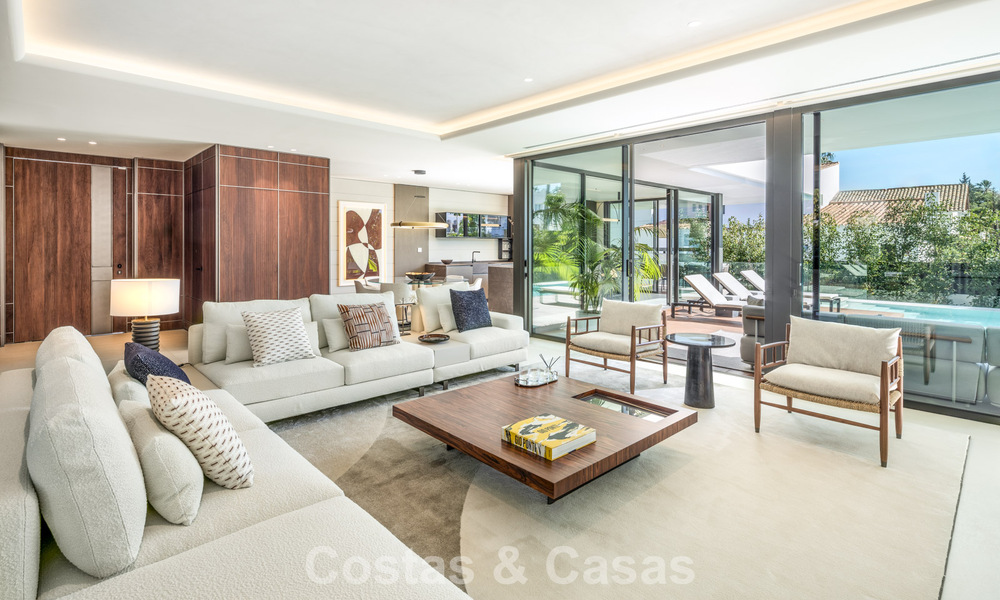 Fantástica villa de nueva construcción, sobre plano, en venta, en una zona de playa de San Pedro - Marbella 66385