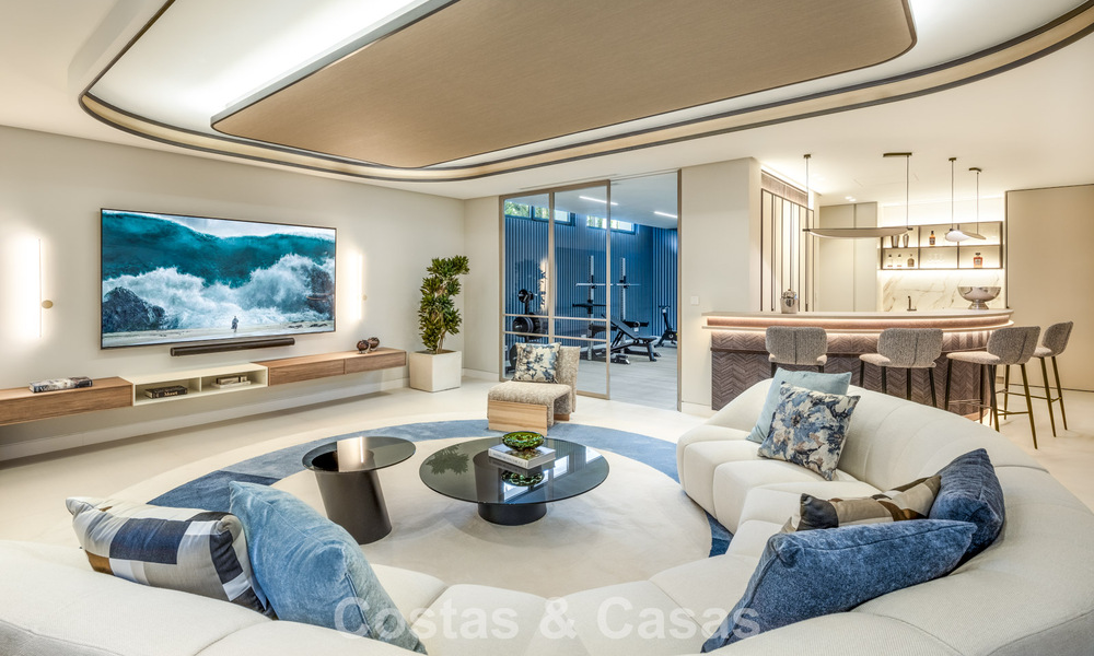 Fantástica villa de nueva construcción, sobre plano, en venta, en una zona de playa de San Pedro - Marbella 66388