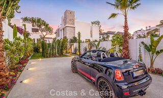 Fantástica villa de nueva construcción, sobre plano, en venta, en una zona de playa de San Pedro - Marbella 66395 