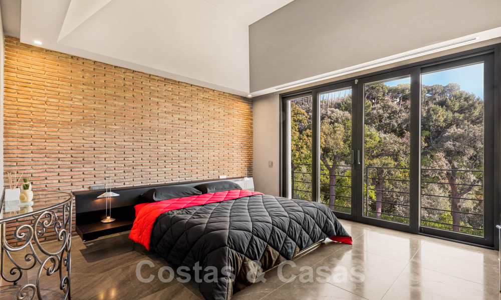 Moderna villa de lujo en venta con un interior de diseño, en el exclusivo complejo La Zagaleta Golf, Benahavis – Marbella 41239