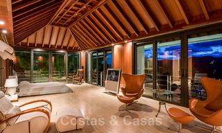 Moderna villa de lujo en venta con un interior de diseño, en el exclusivo complejo La Zagaleta Golf, Benahavis – Marbella 41275 