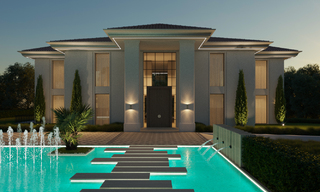 Nueva villa de lujo con vistas al golf en venta en Benahavis - Marbella 41759 