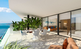 Apartamentos de lujo sostenibles, en venta, en una ubicación privilegiada con vistas panorámicas al mar, situados entre Benalmádena y Fuengirola - Costa del Sol 43951 