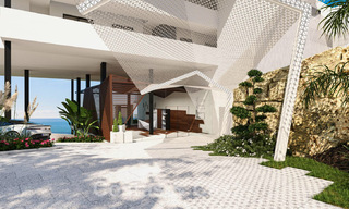 Apartamentos de lujo sostenibles, en venta, en una ubicación privilegiada con vistas panorámicas al mar, situados entre Benalmádena y Fuengirola - Costa del Sol 43954 