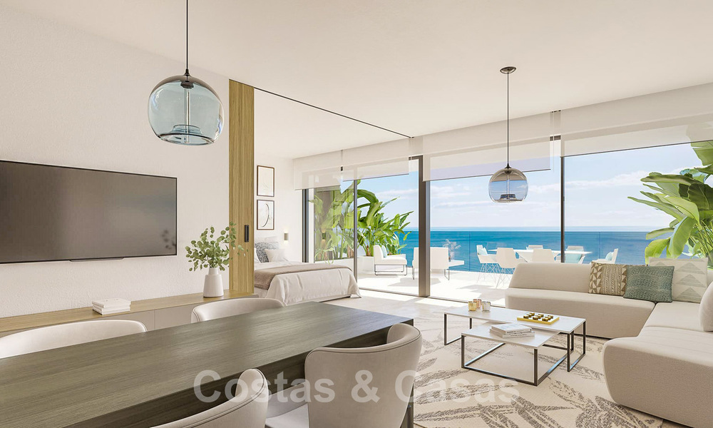 Apartamentos de lujo sostenibles, en venta, en una ubicación privilegiada con vistas panorámicas al mar, situados entre Benalmádena y Fuengirola - Costa del Sol 51375